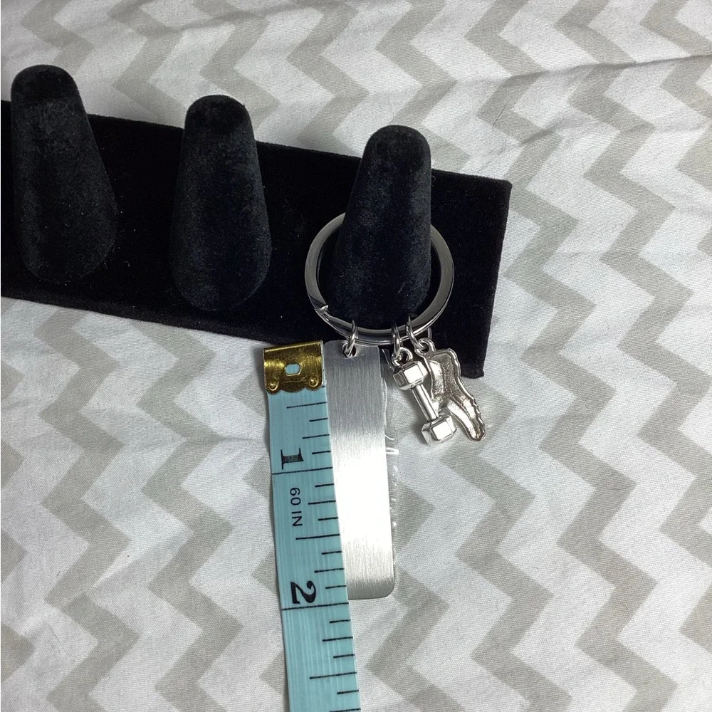 Don’t Wish for it Work for it Fitness Keychain